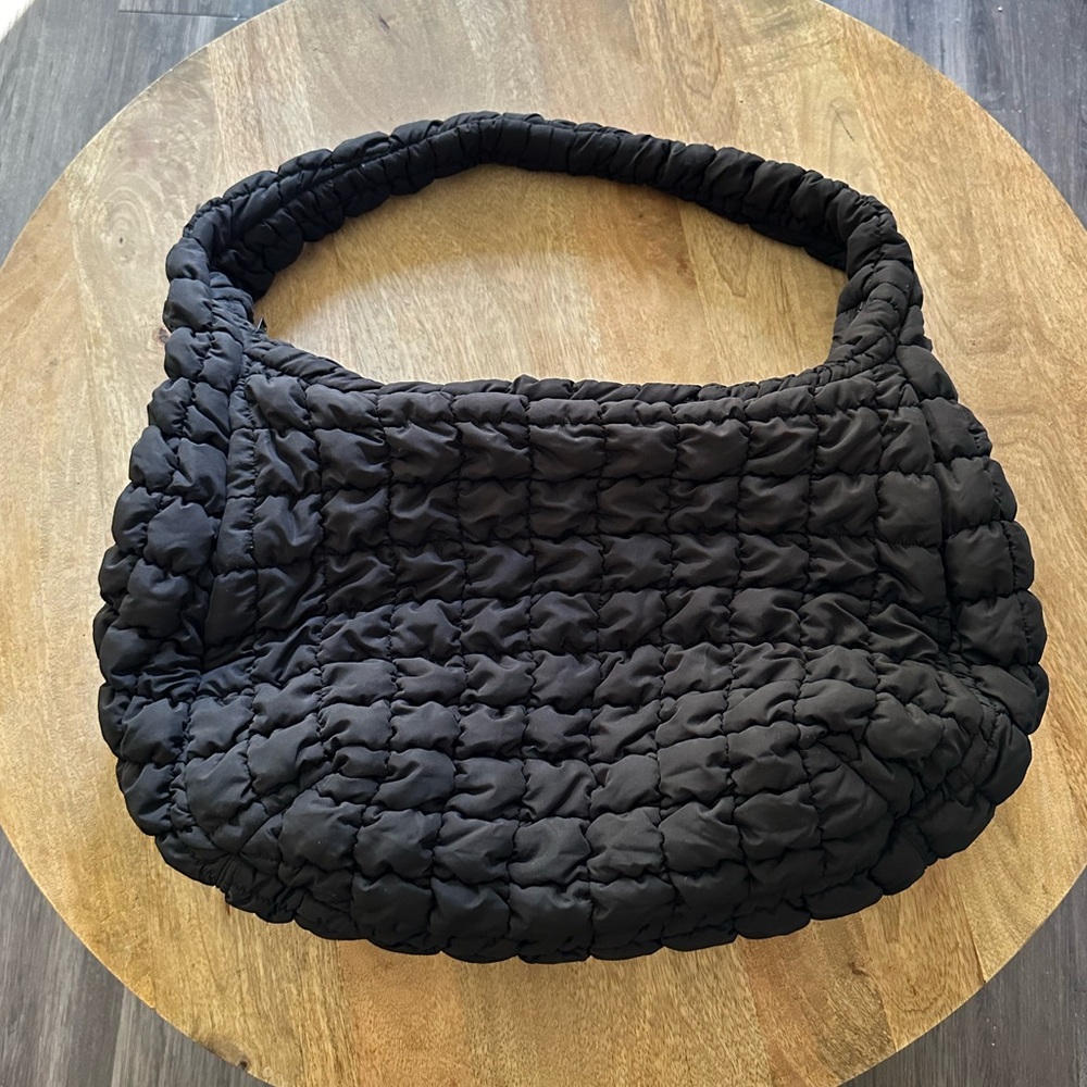 Cos oversized quilted crossbody bag